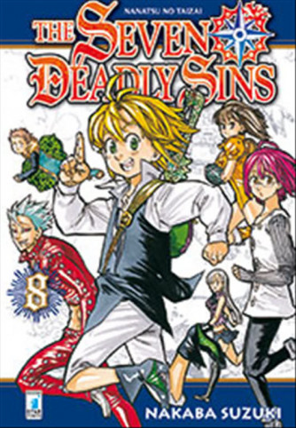 Manga THE SEVEN DEADLY SINS n.8-ed.Star Comics-coll.Stardust n.31