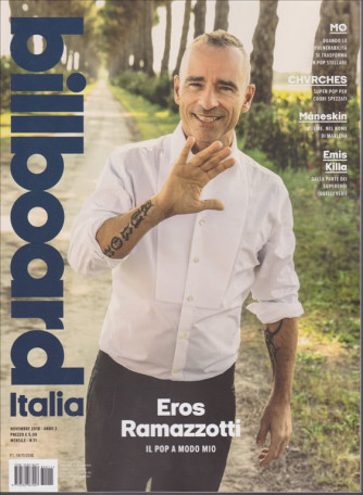  Billboard Italia - n. 11 - novembre 2018 - mensile - 
