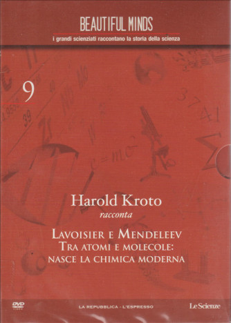 Beatiful Minds - Lavoisier e Mendelev tra atomi e molecole: chimica moderna DVD