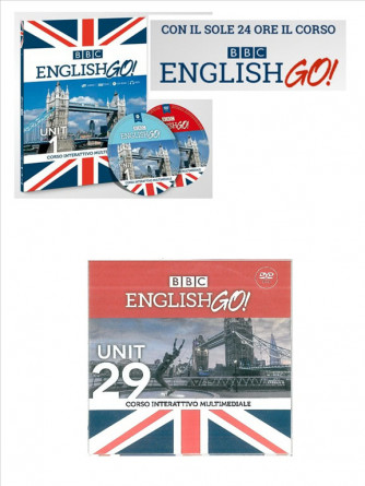 BBC english GO! - Unit 29° DVD - edizione Il Sole 24 Ore