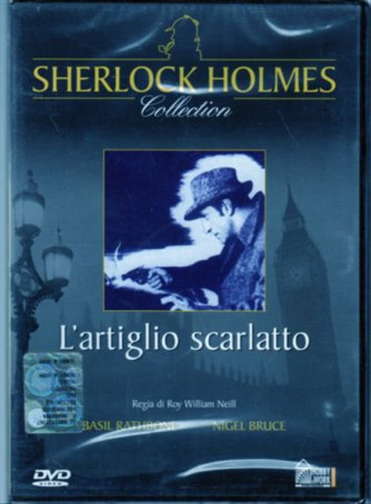 SHERLOCK HOLMES COLLECTION n.4 - L'ARTIGLIO SCARLATTO - DVD