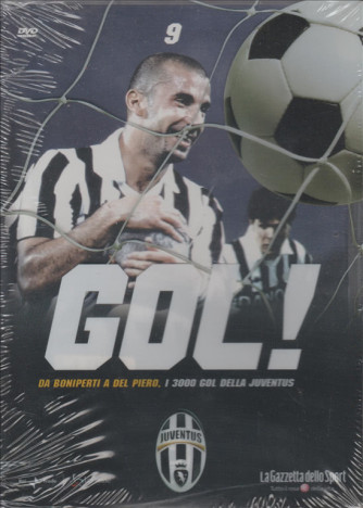 DVD Gol Juventus - Da Boniperti a Del Piero i 3000 Gol della Juventus - DVD n.9