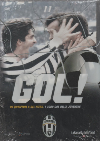 DVD Gol Juventus - Da Boniperti a Del Piero i 3000 Gol della Juventus - DVD n.11