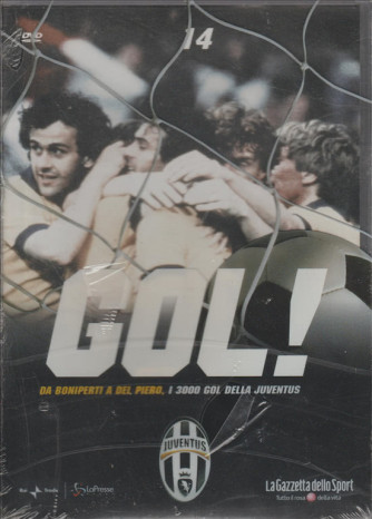 DVD Gol Juventus - Da Boniperti a Del Piero i 3000 Gol della Juventus - DVD n.14