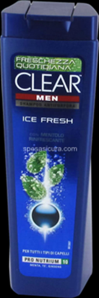 Clear shampoo Ice Fresh ml.250 - Shampoo antiforfora per tutti i tipi di capelli