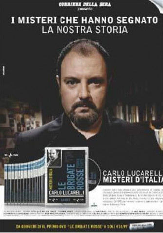 MISTERI D'ITALIA- LE BRIGATE ROSSE - CARLO LUCARELLI  (Seconda parte) - DVD