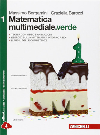 Matematica multimediale.verde. Con e-book. -  ISBN: 9788808834676