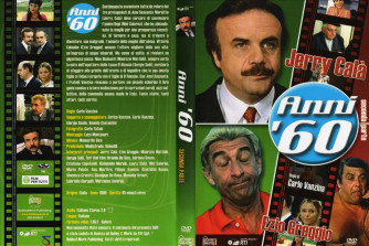 DVD ANNI '60 - SECONDA PARTE (JERRY CALà, EZIO GREGGIO, CARLO VANZINA)