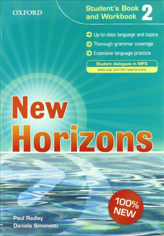 New horizons. Student's book-Workbook-Homework book Vol.2 - 9780194795265