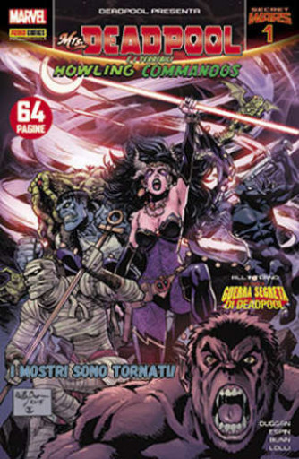 Deadpool Serie - N° 56 - Ms. Deadpool E I Terribili Howling Commandos 1 - Deadpool Presenta Marvel Italia