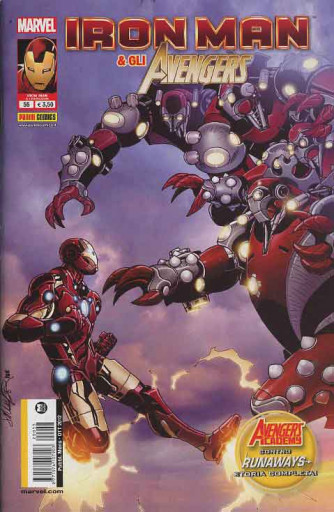 Iron Man & Potenti Vendicatori - N° 55 - Iron Man & Avengers Academy - Marvel Italia