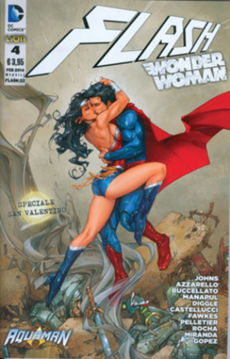 Flash/Wonder Woman - N° 4 - Cover Wonder Woman - Flash Rw Lion