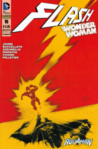 Flash/Wonder Woman - N° 5 - Cover Flash - Flash Rw Lion