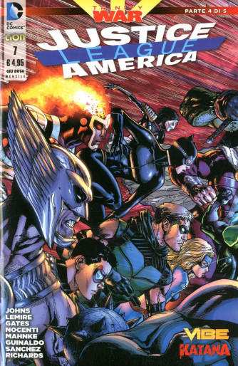 Justice League America - N° 7 - Justice League America - Rw Lion