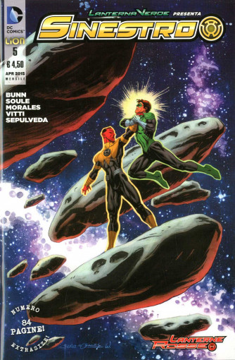 Sinestro - N° 5 - Sinestro - Lanterna Verde Presenta Rw Lion