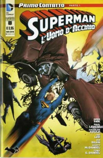 Superman L'Uomo D'Acciaio - N° 8 - Superman L'Uomo D'Acciaio - Rw Lion