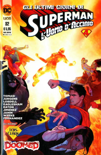 Superman L'Uomo D'Acciaio - N° 32 - Superman L'Uomo D'Acciaio - Rw Lion
