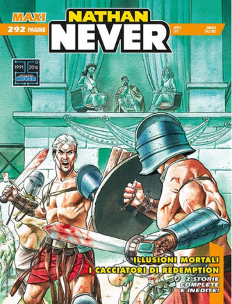 Nathan Never Maxi - N° 13 - Illusioni Mortali/I Cacciatori Di Redemption - Bonelli Editore