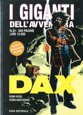 Giganti Dell'Avventura (I) - N° 24 - Dax - Dax Editoriale Aurea