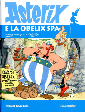 Asterix - N° 23 - Asterix E La Obelix Spa - La Gazzetta Dello Sport
