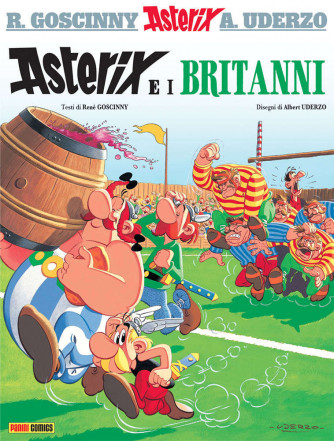 Asterix Spillato - N° 8 - Asterix E I Britanni - Panini Comics