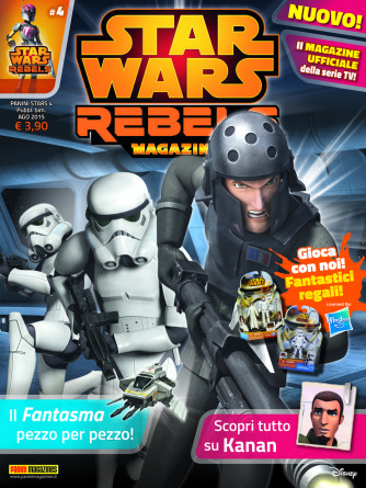 Star Wars Rebels Magazine - N° 4 - Panini Stars 4 - Panini Comics