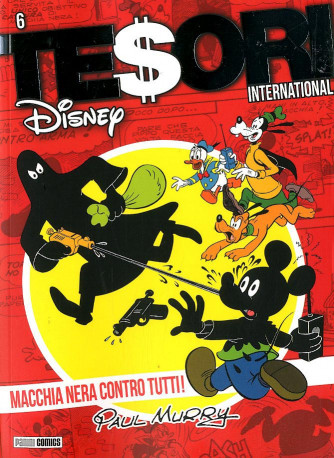 Tesori International - N° 6 - Macchia Nera Contro Tutti - Panini Disney
