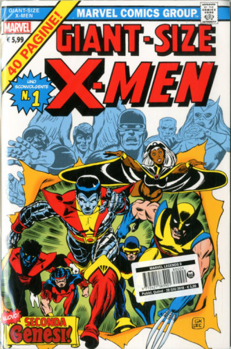 Marvel Legends - N° 9 - Giant-Size X-Men 1 - Marvel Italia