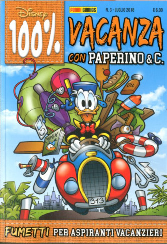 Paperstyle - N° 3 - Disney 100% Vacanza Con Paperino & C. - Planet Manga