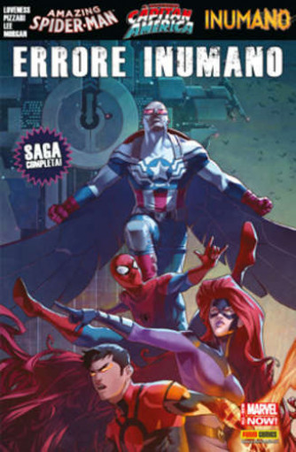 Marvel Mega - N° 96 - Capitan America, Spider-Man & Inumani: Errore... - Marvel Italia