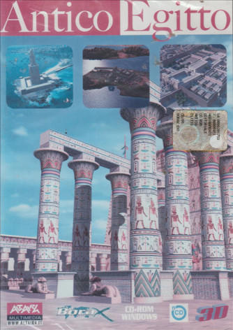 Antico Egitto contiente accurate ricostruzioni di tempi, piramidi e città in 3D