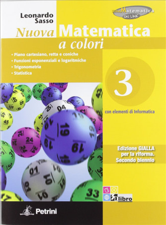 Nuova matematica a colori. Ediz. gialla.  Vol.1.-ISBN: 9788849417340