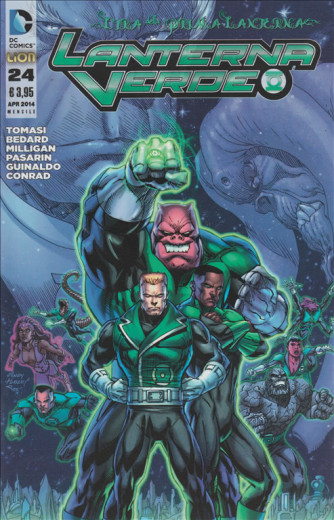 dc comics - lanterna verde - numero 24 - l'ira della prima lanterna