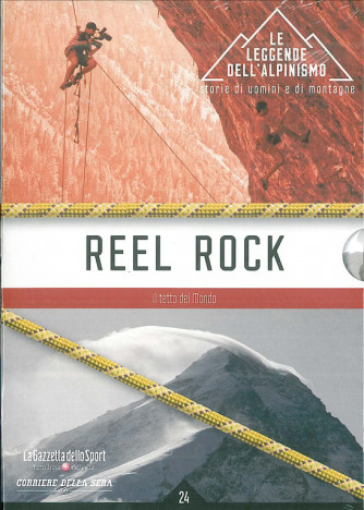 DVD REEL ROCK il tetto del mond - coll.le leggende dell'alpinismo
