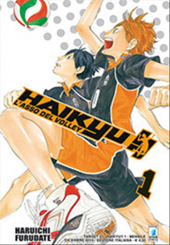 Manga HAIKYU!!  n.1 - ed. Star Comics - collana Target uscita 43