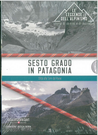 DVD Sesto grado in Patagonia - coll.Le leggende dell'alpinismo
