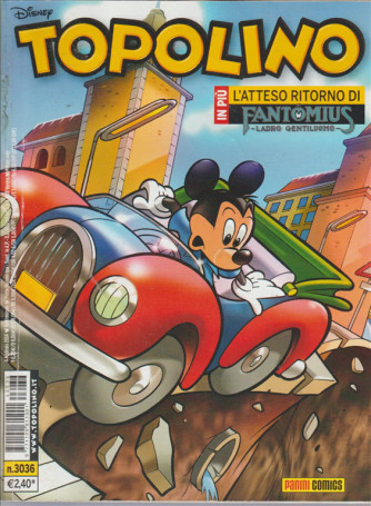 TOPOLINO - NUMERO 3036 - DISNEY - PANINI COMICS
