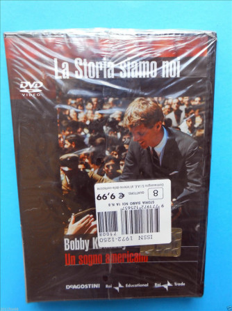 LA STORIA SIAMO NOI n.8 - BOBBY KENNEDY - UN SOGNO AMERICANO - DVD