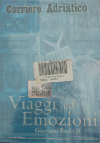 VIAGGI ED EMOZIONI DI GIOVANNI PAOLO II DVD DOCUMENTARIO