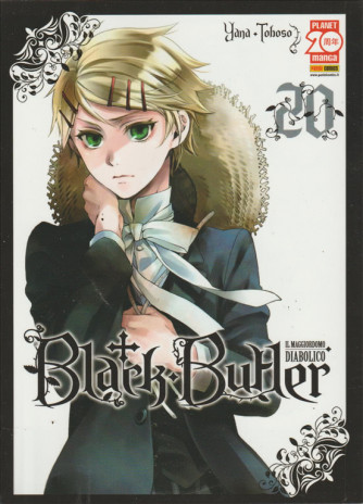 Black Butler il maggiordomo diabolico- numero 20 - manga - panini comics