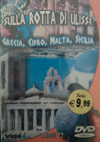 Sulla rotta di Ulisse - Grecia, Cipro, Malta, Sicilia - DVD Documentario