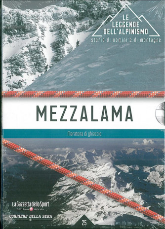 DVD MEZZALAMA maratona di ghiaccio - le leggende dell'alpinismo