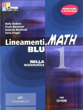 Lineamenti.math blu. Con CD-ROM. Vol.1 - ISBN: 9788853818775
