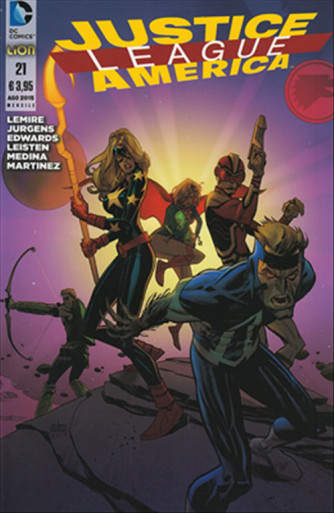 Justice League America nr.21 - DC Comics Lions