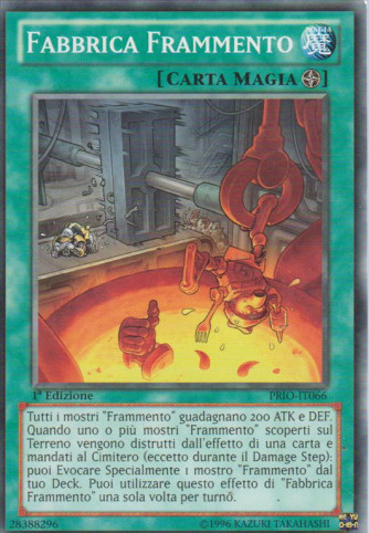 Fabbrica Frammento - comune - 1a edizione - carta magia - Yu-Gi-Oh!