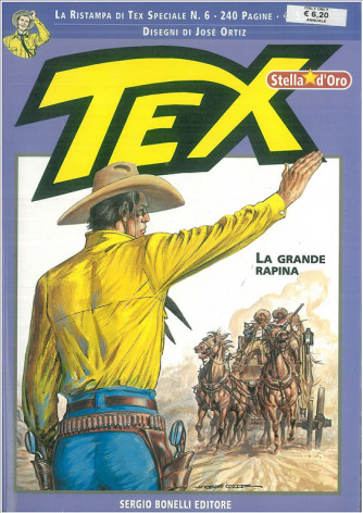 La ristampa di  TEX STELLA D'ORO - N° 6  - sergio Bonelli Editore