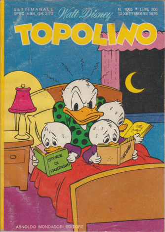 Topolino - Walt Disney - ARNALDO MONDADORI EDITORE - Numero 1085