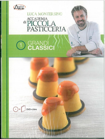 Accademia di piccola pasticceria di Luca Montersino DVD+libro