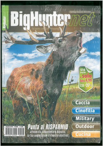 A Caccia Big Hunter - Catalogo generale 2015-16