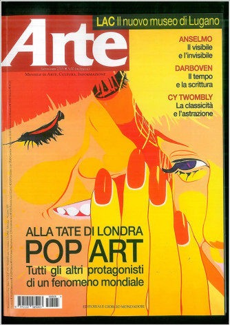 ARTE - mensile di arte, cultura e informazione Settembre 2015 n.505